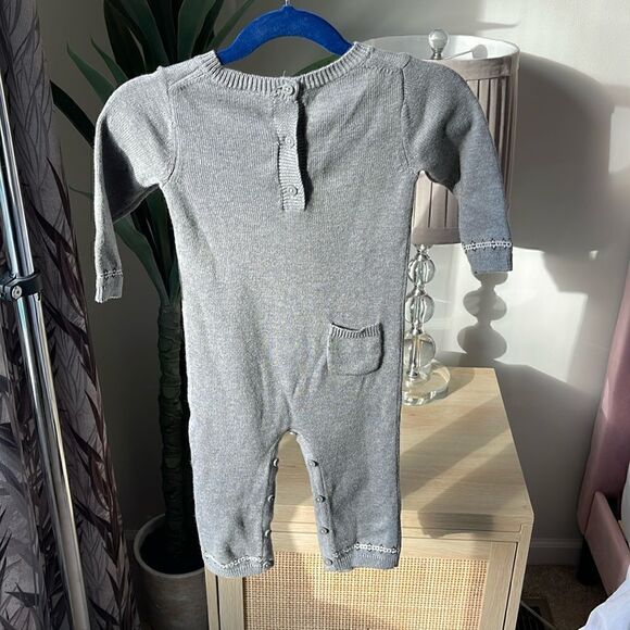 Janie Jack Sweater Long Sleeve One Piece Outfit Size 6-12 months - Picture 4 of 7